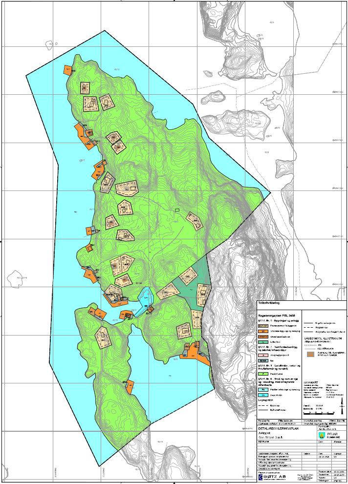 DETALJREGULERINGSPLAN FOR AVLØYPET Gnr. 18 Bnr.