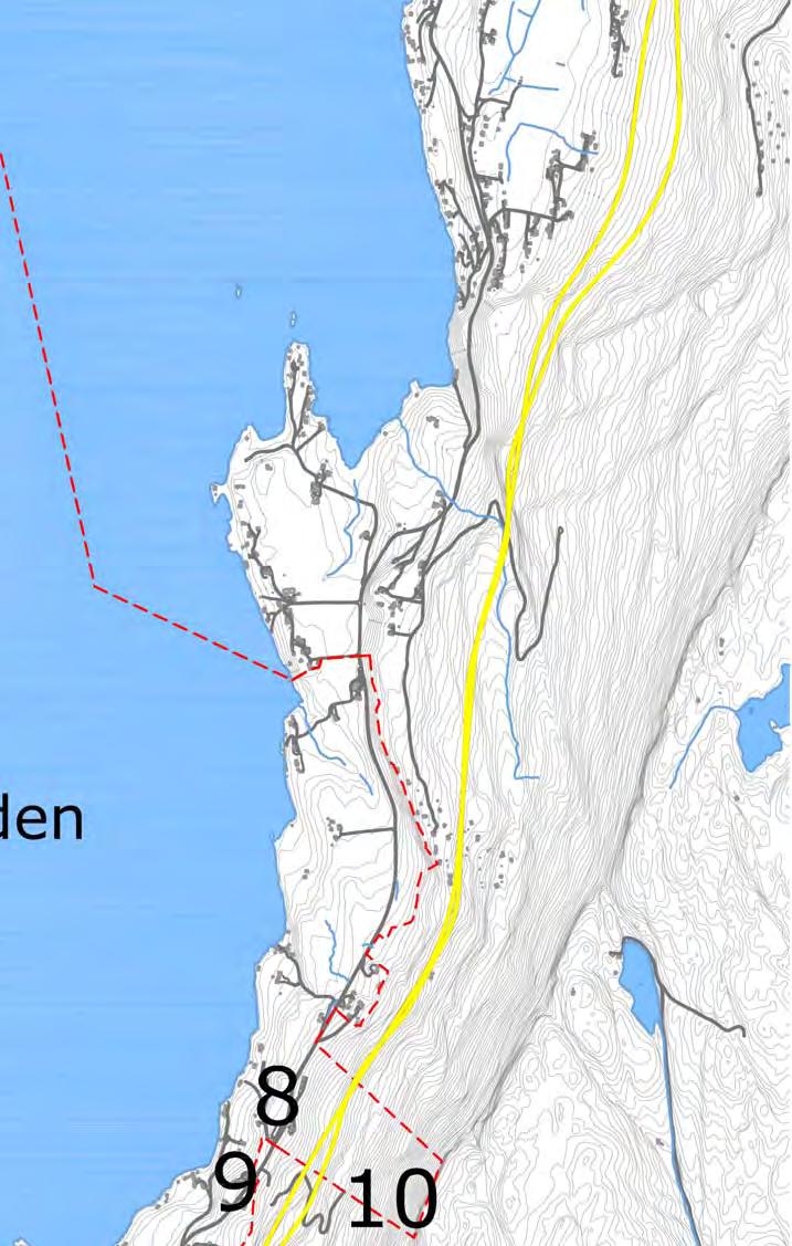 Utsnitt II: Langs Steinsfjorden