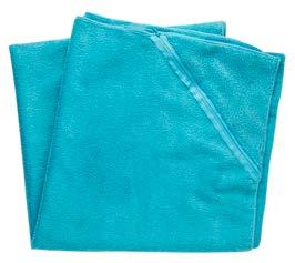 5017169, blå Sportshåndkle med oppbevaringslomme