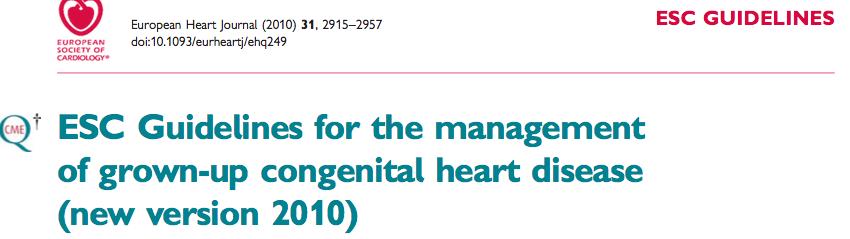 ESC Guidelines GUCH Om Marfan pasienter: Additional considerations (page 2934): Aktivitet/sport: