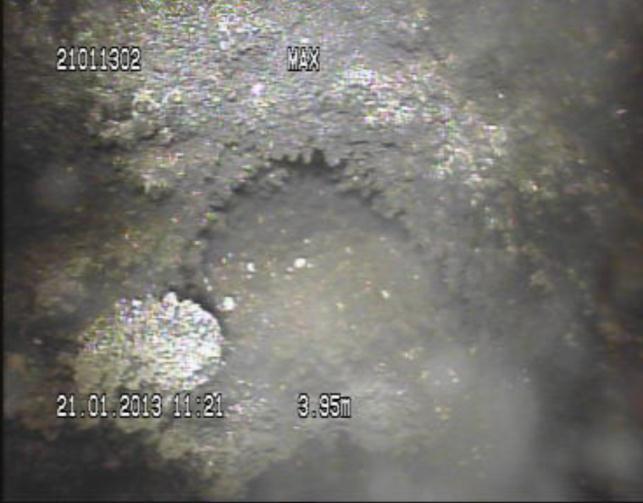 Krater mangler stein (Bilde 8) 9,90 m Små Krater mangler stein (Bilde 9) 11,90 m