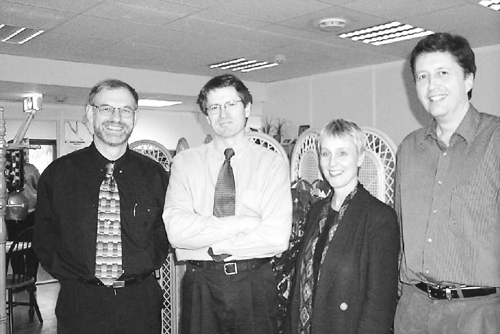 Styret og daglig leder Fra venstre: Eric Sandnes, Petter Kongshaug, Åse Helene Bakkevig Dagsland, Alf Hansen