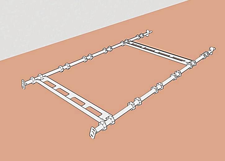 32 Rullestillas monteringsanvisning / Assembly instructions for mobile scaffolds Rullestillaser skal kun brukes på fast, jevnt og horisontalt underlag slik at stabiliteten er betryggende under