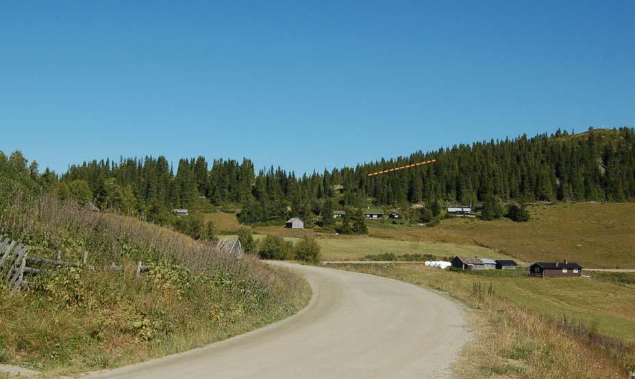 5.1 Bebyggelse og anlegg Det planlegges 4 nye tomter innenfor eksisterende felt og 8 nye tomter i utvidelsen av feltet, noe som er i tråd med kommunedelplanen for Fåvang Østfjell.