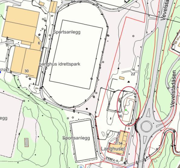 ved Langhus idrettspark. Økonomi: 450 mill.