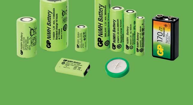 Industry department - Specialist in energy solutions Ni-MH Et smart batterivalg Med utmerkede egenskaper og høy kvalitet er NiMH et bra valg for din applikasjon.