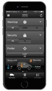 Introduksjon - App styring av bilvarmen DEFA Link Ha full kontroll på bilvarmesystemet ditt. Hvor som helst, når som helst.
