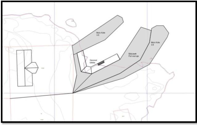 Plangrunnlag: Kommunedelplan for Stamsund PID: 201204 definerer arealbruken i området.