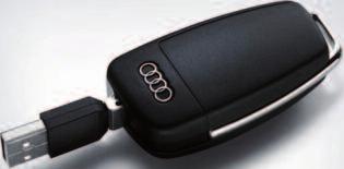 08 Audi SD card (8 GB/16GB) (ikke avbildet) 09 USB 8BG Memory Key Art.nr.