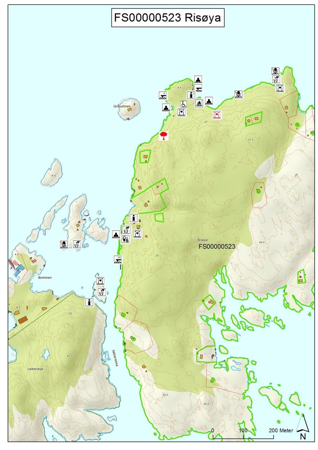 DEL 2: Forvaltningsplan : Risøya Kart nr. 3: Risøya, FS00000523.