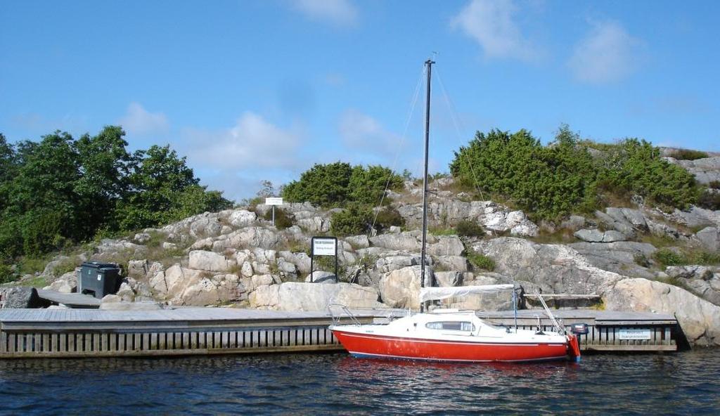 Figur: 15. Risøya nordøst ved «Lille Danmark». Kombinert brygge for ilandstigning evt.