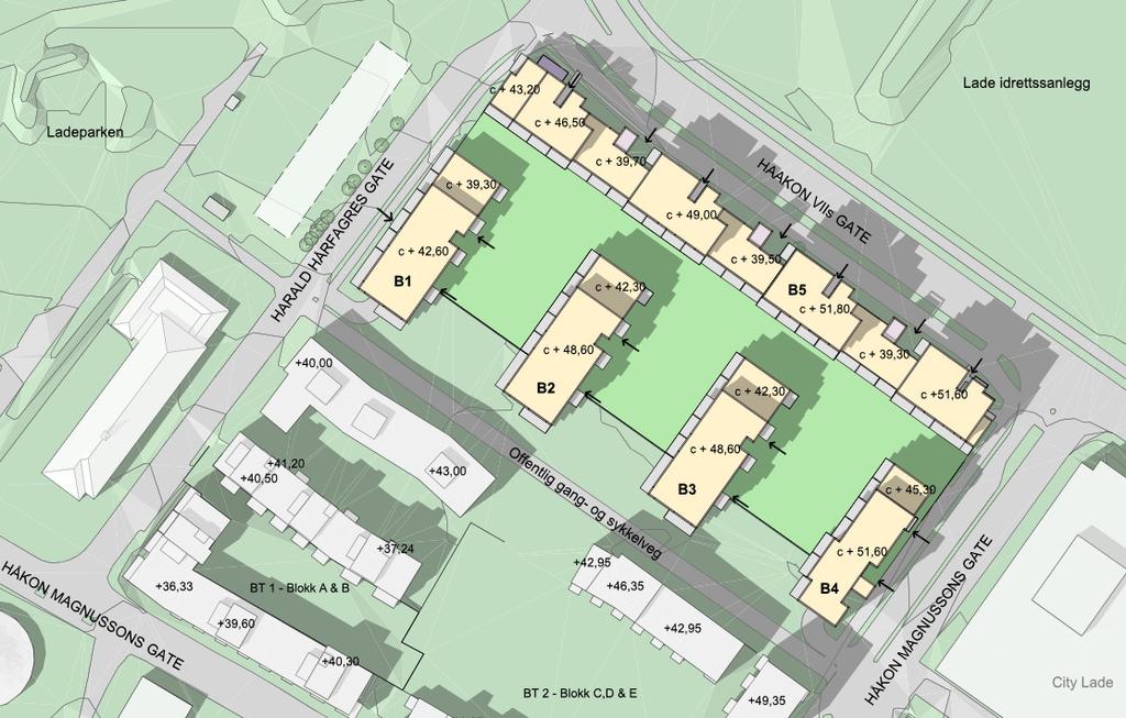 1 Innledning Multiconsult ASA er engasjert som geoteknisk rådgiver i forbindelse med vurdering av konsept og bebyggbarhet for Ladebyhagen Nord i Trondheim kommune.