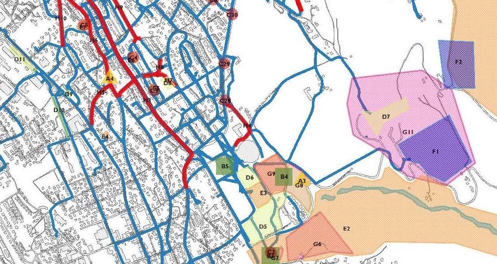 o Barnetråkk I barnetråkk registreringene til Lillehammer kommune er Kleivbakken og gang /sykkelvegen (Gamle Nordsetervegen) merka som problemstrekning rundt det tidligere skolebygget.