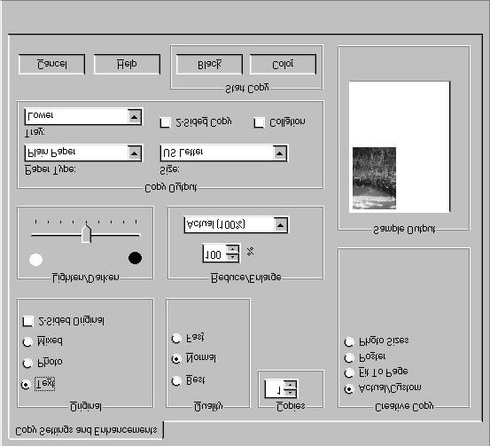 hjelp Viktig-fil Hjelp til dialogbokser (bare Windows) beskrivelse Når du har installert programvaren, får du tilgang til Viktig-filen enten på HP PSC 2100 Series CD-ROM-platen eller i programmappen