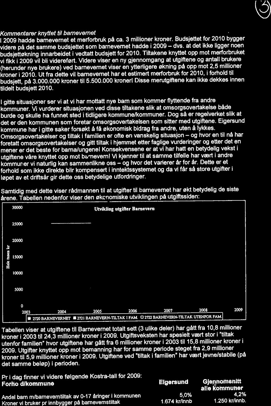 Tltakene knyttet opp mot merforbruket v fkk 2009 vl bl vdereført.