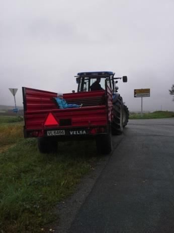 løpet av en bussturer, en