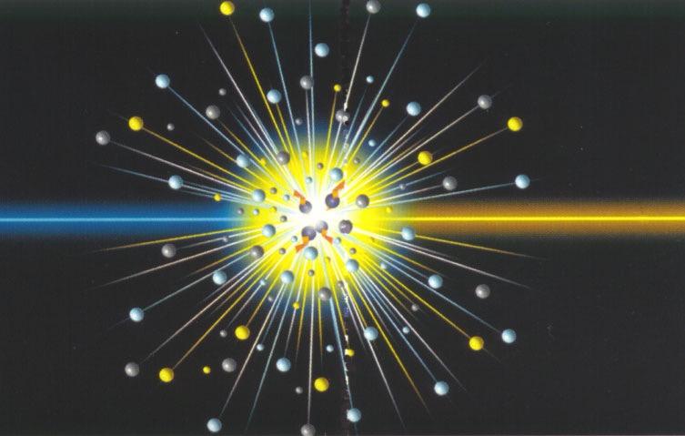 Den indre strukturen av protoner og nøytroner er studert ved å bombardere dem med høyenergetiske elektroner eller myoner.