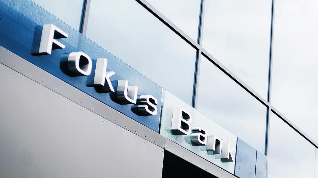 Resultatrapport FOKUS BANK ER FILIAL AV DANSKE BANK SOM MED EN FORVALTNINGSKAPITAL PÅ OVER 3 000 MILLIARDER DANSKE KRONER ER ET AV NORDENS LEDENDE FINANSKONSERN.