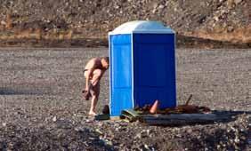 «Byens grillplass» vil være det neste naturlige stedet for et toalett, og det samme for kyststiens endepunkt på tippen i Bjørndalen.