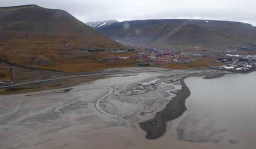 Adventdeltaet Adventdeltaet er et av Svalbards aller viktigste våtmarksområder.