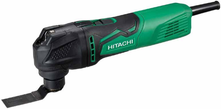 Hitachis originale SYSTEM Det ultimate multiverktøy fra Hitachi 8V Batteridrevet Multimaskin 8V CV 8DBL (5,0Ah). 600400 4952445 GTIN-nr: 49376249039 Med eller uten batteri.. Ditt valg.