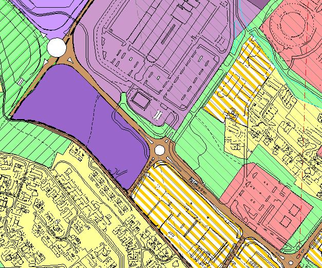 I regionalplanen ligg planområdet som «basis» og kommunesenter, og det ligg på utbyggingssida av langsiktig grense for landbruk.