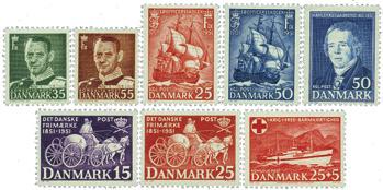 (AFA 94,-) 42,- Danmark 1951