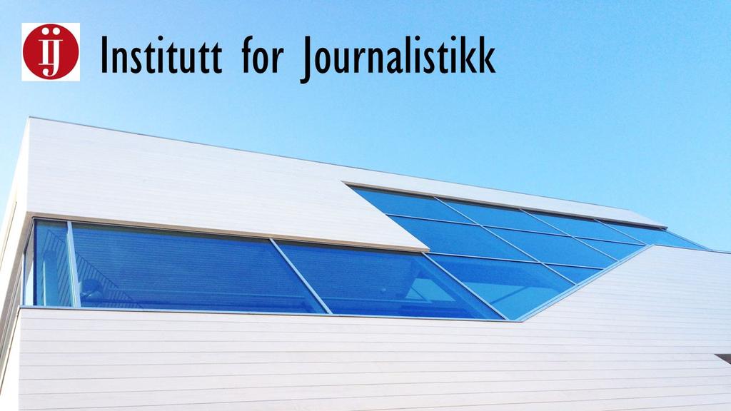 Institutt for Journalistikk holder til i moderne lokaler i Litteraturhuset i Fredrikstad.