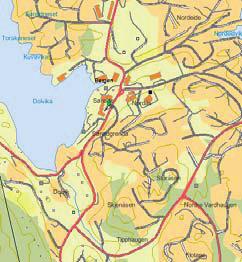 34 bnr. 5, 6, 7 m.fl. Planområdet er ca 40,5 daa stort. YTREBYGDA Fig. 6.1 Planområdet i Ytrebygda bydel Planområdet ligger i Ytrebygda bydel ca.