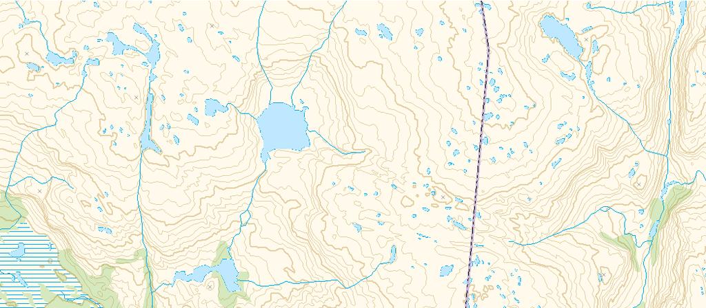 Kjølstadfjellet Kartgrunnlag N50 843 Produsert 01.05.