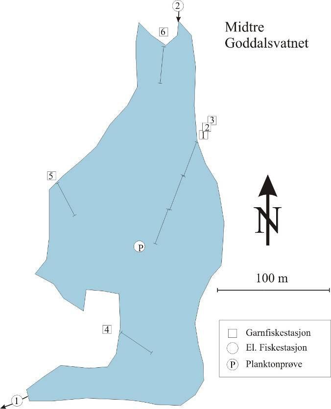 Store deler av det opprinnelig nedbørfeltet er overført gjennom tunnel fra Jardalsvatnet til Murenvatnet.