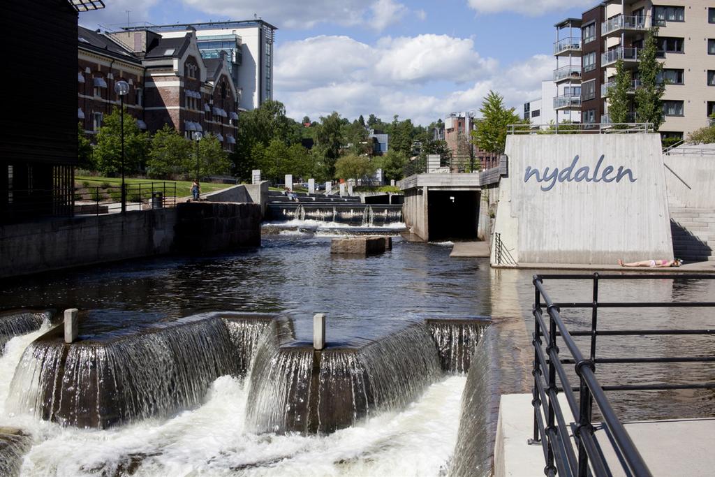 Nydalen preges av spennende arkitektur med en interessant blanding av nybygg og fredede teglsteinsbygninger, og utviklingsmulighetene er fremdeles store.