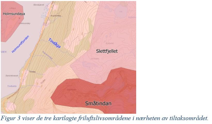 Vurderinger Fylkesråden ber fylkesrådet om å anbefale NVE å gi tillatelse til å bygge Tindåga kraftverk.