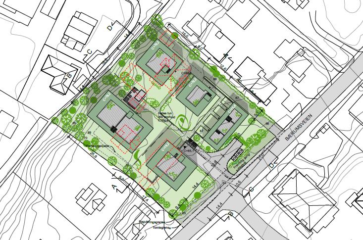 På toppen av høydedraget er det utsikt mot Kolsås. Betingelsene for gode solforhold er gunstige. Området har ingen registrerte kulturminner.