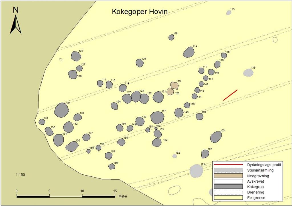 Kart 3: Kokegroper. Kartgrunnlag: Statens kartverk.