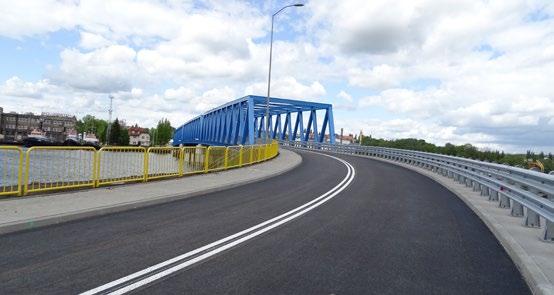 STABILISERING: Denne broen i Szczecin i Polen hadde