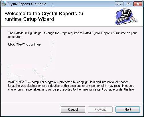I forkant av stevnet - Laste ned programvare For å kunne skrive ut startlister og resultater fra ISUCalc i PDF-format, må du ha programmet CrystalReport installert på PCen din.