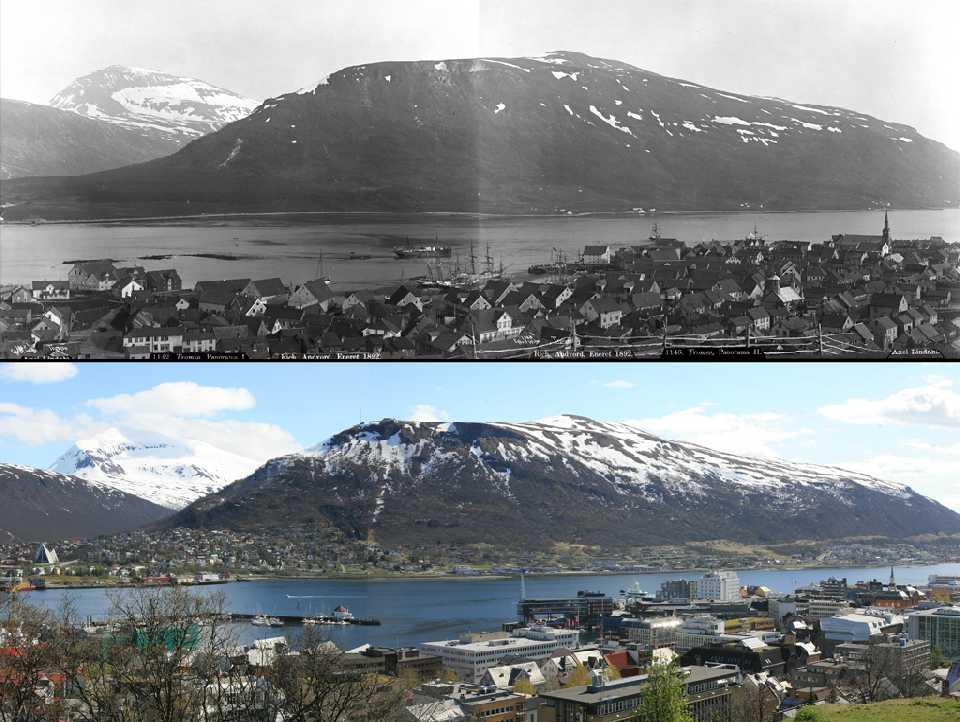 Tromsø 1885: Axel Lindahl, Norsk Økt tilflytting til landets kornområder øker presset på