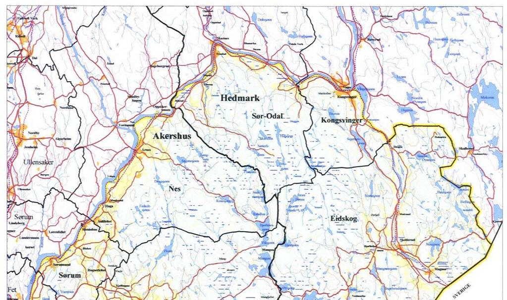 Elgregionråd Øst 2 fylker 7 kommuner 29