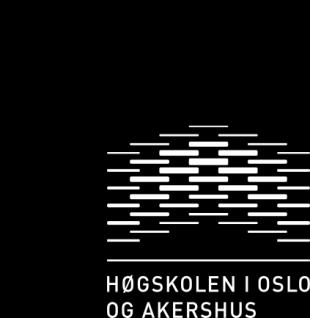 Bakgrunn Nytt rektorat ved Høgskolen i Oslo og Akershus høsten 2015 Tre hovedsatsninger: - Digitalisering -