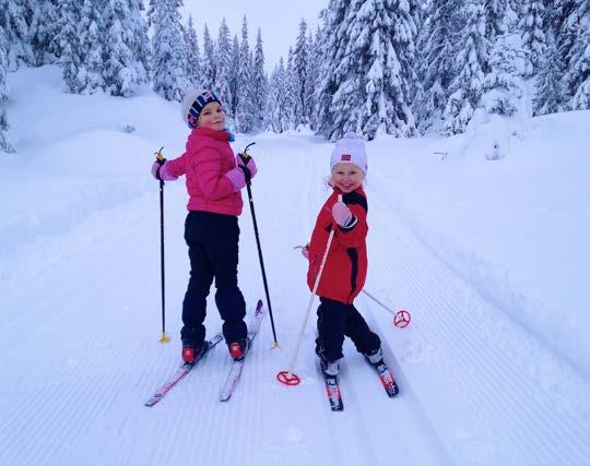 Løypetilgjengeligheten er rett utenfor hyttedøren med adgang til 350 km flotte preparerte langrennsløyper for både skøyting og klassisk stil.