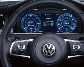 Med en maksimal effekt på 204 hk (150 kw) ligger alt til rette for morsomme kjøreopplevelser i Volkswagen Golf GTE.