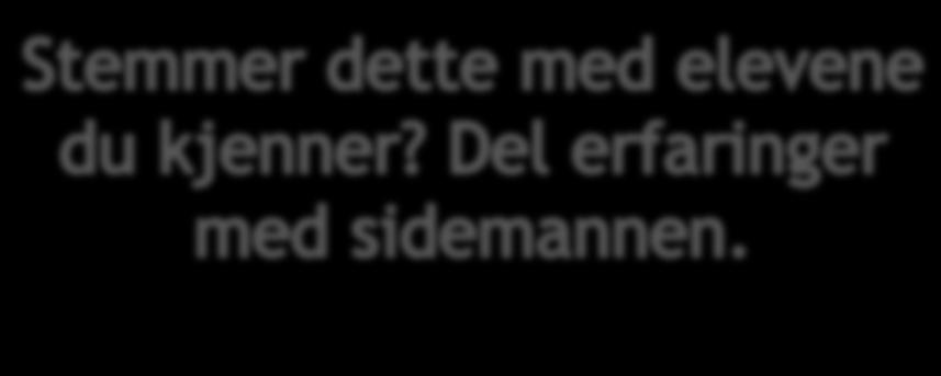 Elevenes tekstverden Sammensatte tekster er en dominerende del av de unges tekstverden.