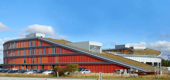 TOPROCK System Raskt, effektivt og enkelt Det sirkelformede orange huset i Ringkøbing Skjern i Danmark, vekker virkelig oppmerksomhet.