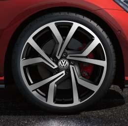 lettmetallfelger, Volkswagen R O 05 19-tommers Santiago lettmetallfelger, Volkswagen R O Drivstofforbruk, l / 100 km²) Med manuell girkasse: