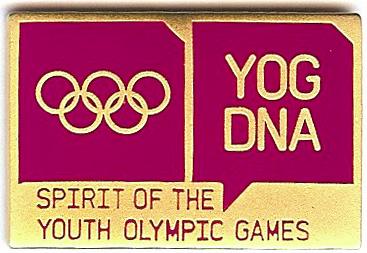 the Youth Olympic Games, orange, gullvalør Spirit of