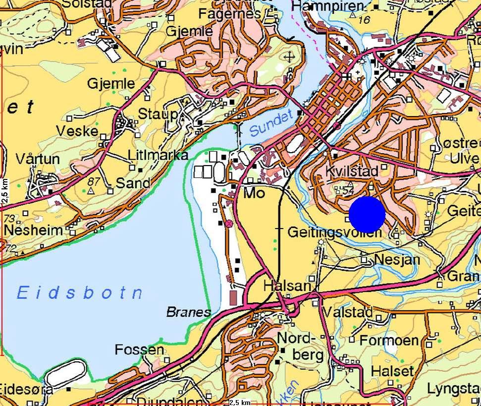 Kathrines Minde gnr./bnr. 276/5 med 26 boliger over to plan m/tilhørende garasje og biloppstillingsplass. Det er tenkt to forskjellige hustyper, rekkehus med sokkelløsning i felt A.