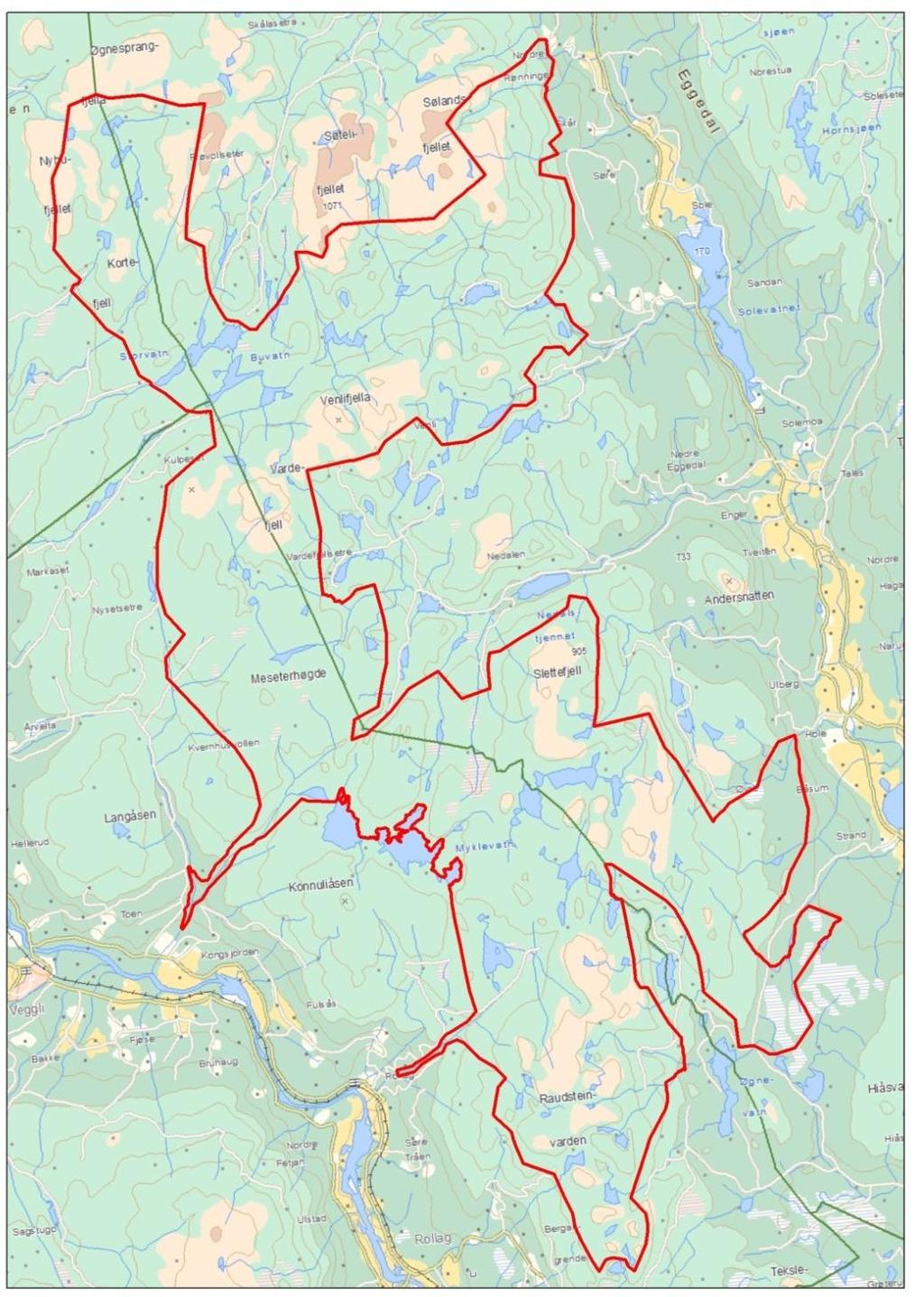 2. INNLEDNING 2.1 Bakgrunn Forvaltningsplanen gjelder for Trillemarka Rollagsfjell naturreservat som ble opprettet 5. desember 2008 (se verneforskriften i vedlegg).