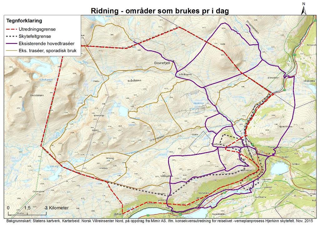 Organiserte rideturer Det er to aktører som tilbyr organiserte rideturer i området.