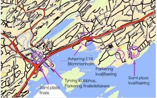 Informasjon for finale: Klasse Lengde Stign. Starttid D17-20 2.5 km 90m 15:00 H17-20 2.8 km 100m 15:25 D21-2.5 km 90m 16:00 H21-2.